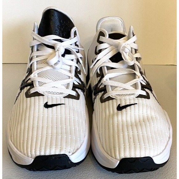 NIKE LEBRON WITNESS VI 6 TB WHITE-BLACK-WHITE SIZE 14 [DO9843-100] - Picture 4 of 15